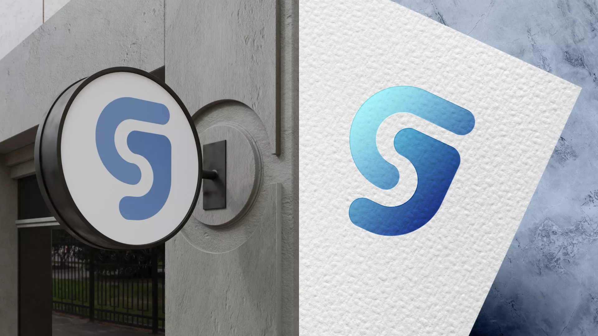 Разработка логотипа газовой компании «Сервис газ» в Фрязино