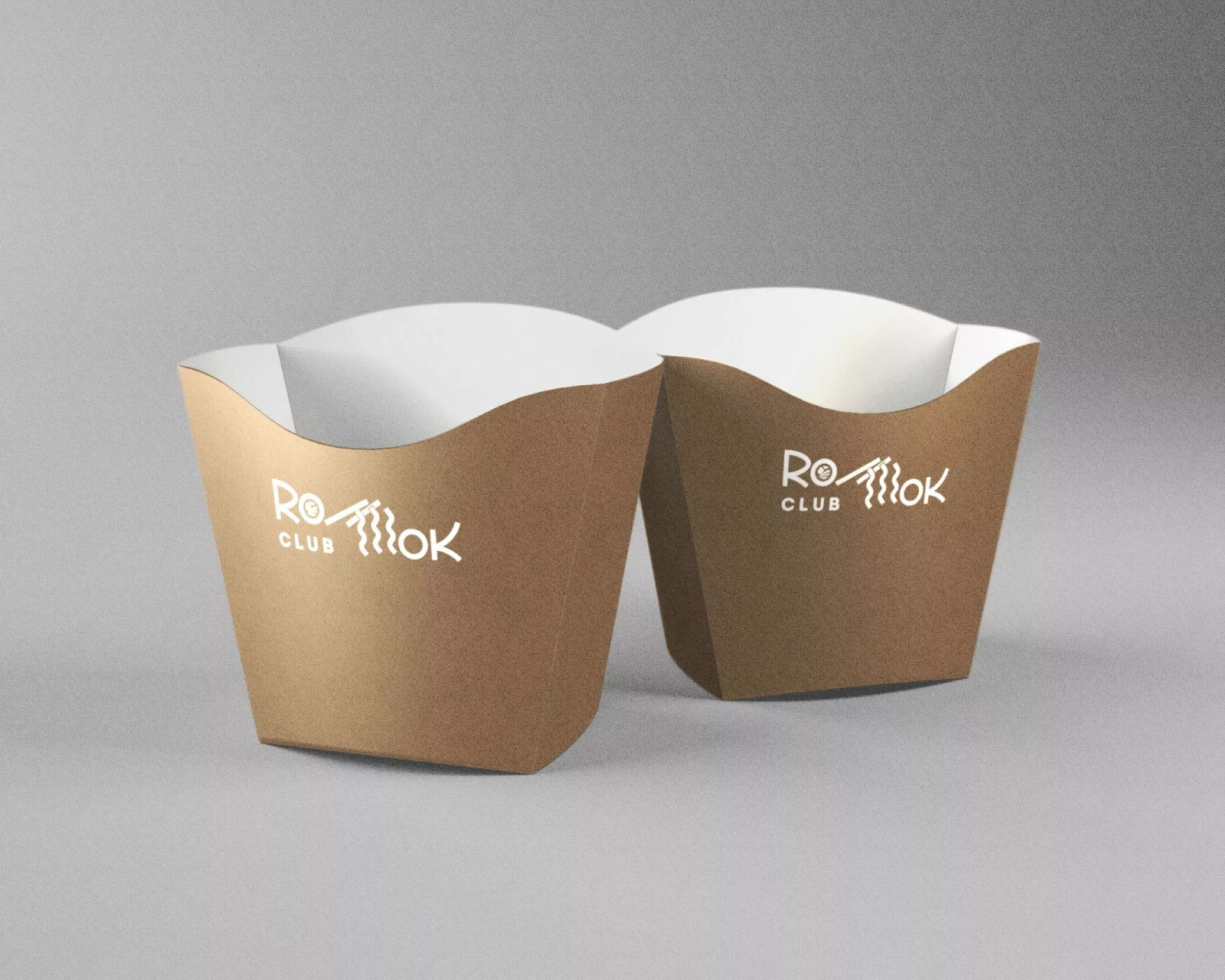 Создание дизайна упаковки суши-бара «Roll Wok Club» в Фрязино